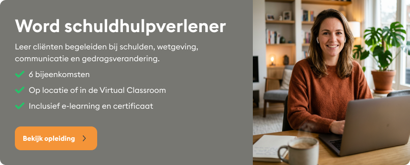 Learncare - Schuldhulpverlening - Advertentie 1 - brede banner